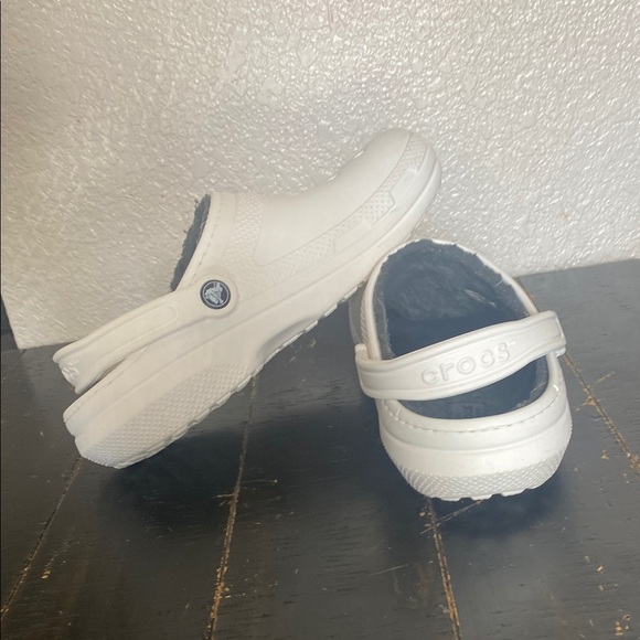 DUAL CROCS COMFORT White Sandals with Ventilation and Heel Strap - Picture 6 of 8